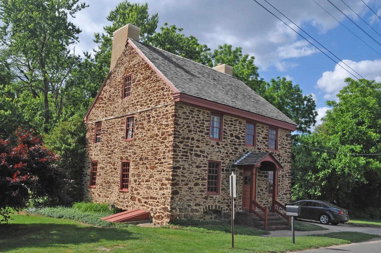 The Death of the Fox Inn in Mount Royal, East Greenwich Township, New Jersey