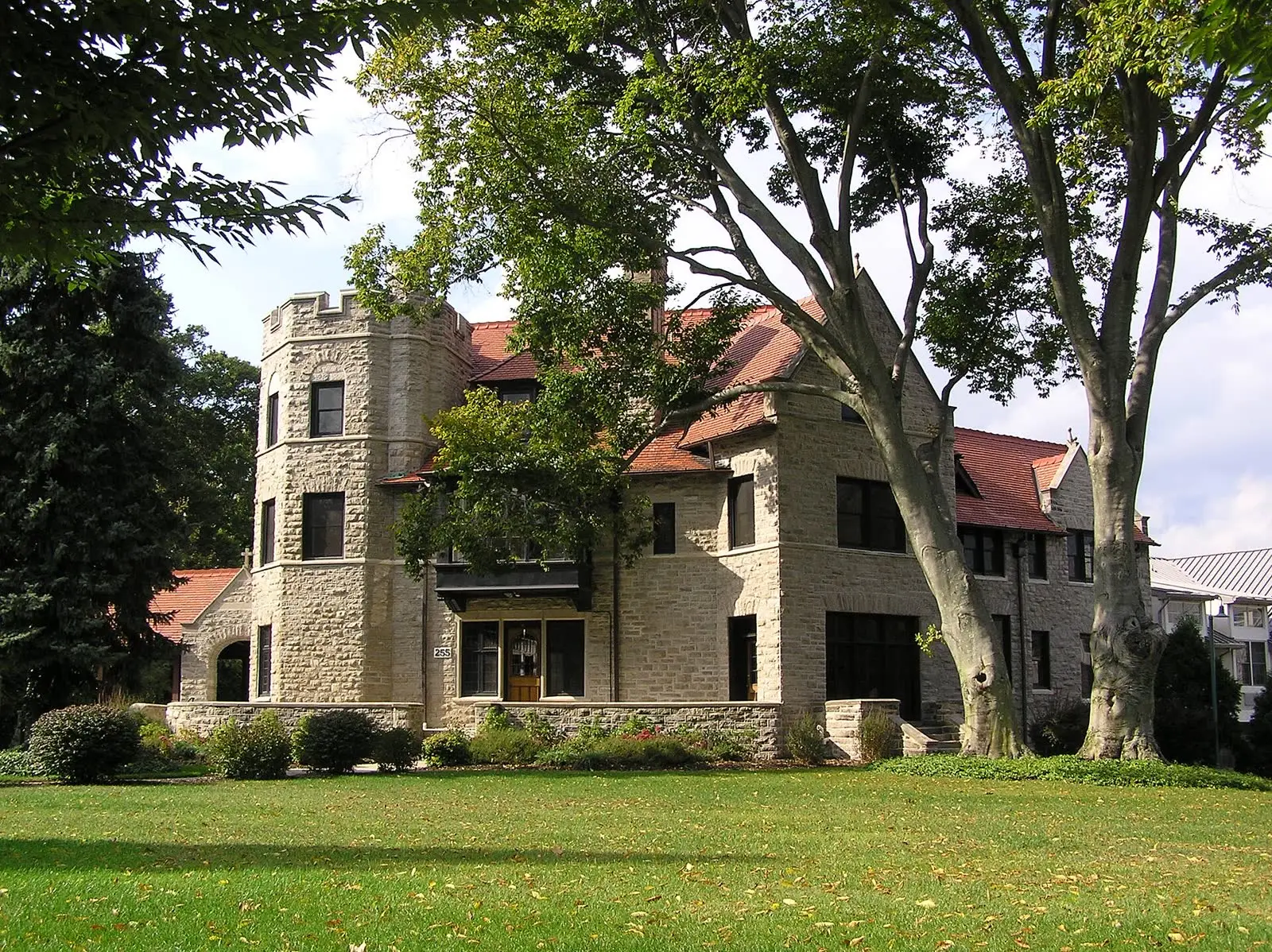 Breidenhart, a historic house on East Main Street in Moorestown, New Jersey